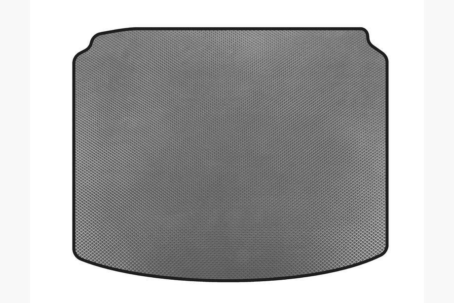Citroen C-4 2004-2010 гг. Коврик в багажник (HB, 5-дверный, Рестайлинг, Серый) Image