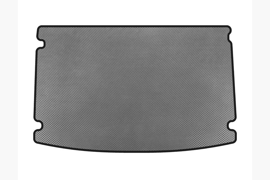 Hyundai Getz 2002- гг. Коврик в багажник (HB, 5-дверный, Серый) Image
