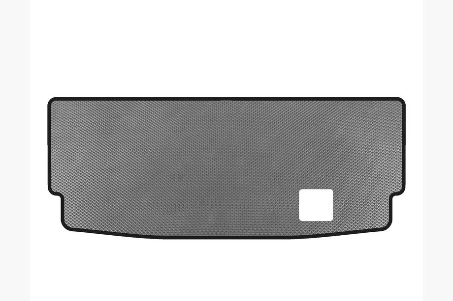 Mercedes GL сlass X164 2006-2012 гг. Коврик в багажник (7-местный с разложенным 3 рядом, Серый) Image