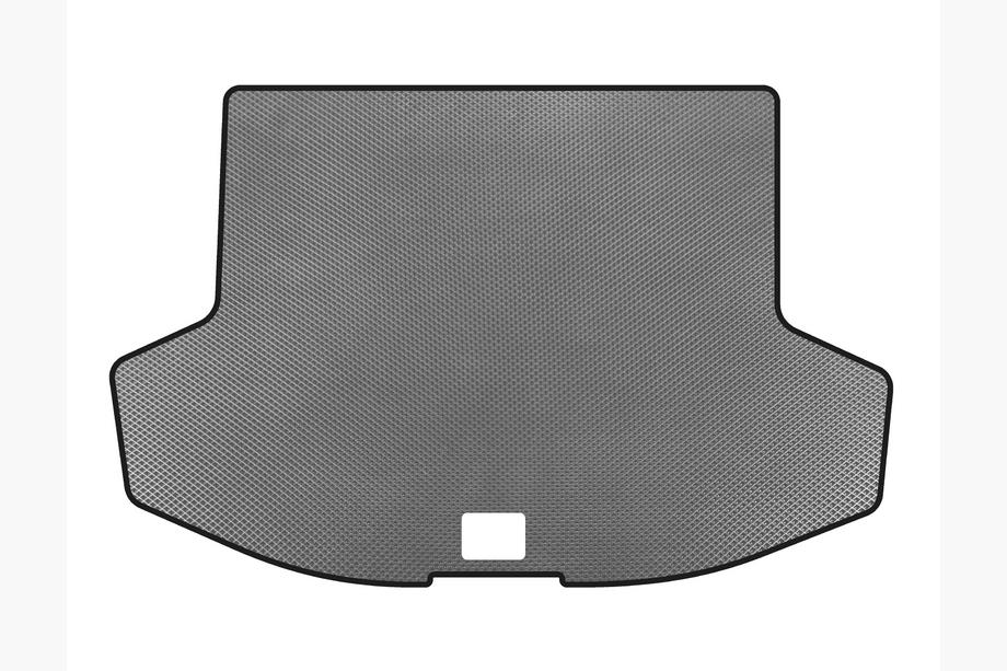 Mitsubishi Lancer X 2008- гг. Коврик в багажник (HB, Серый) Image