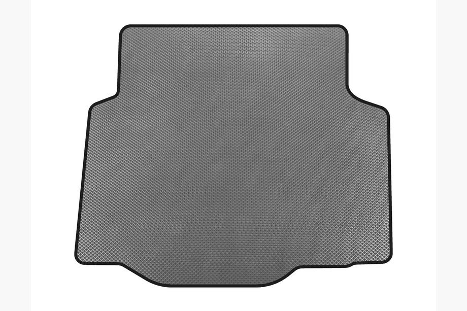Nissan Almera N16 2000-2006 гг. Коврик в багажник (HB, Серый) Image