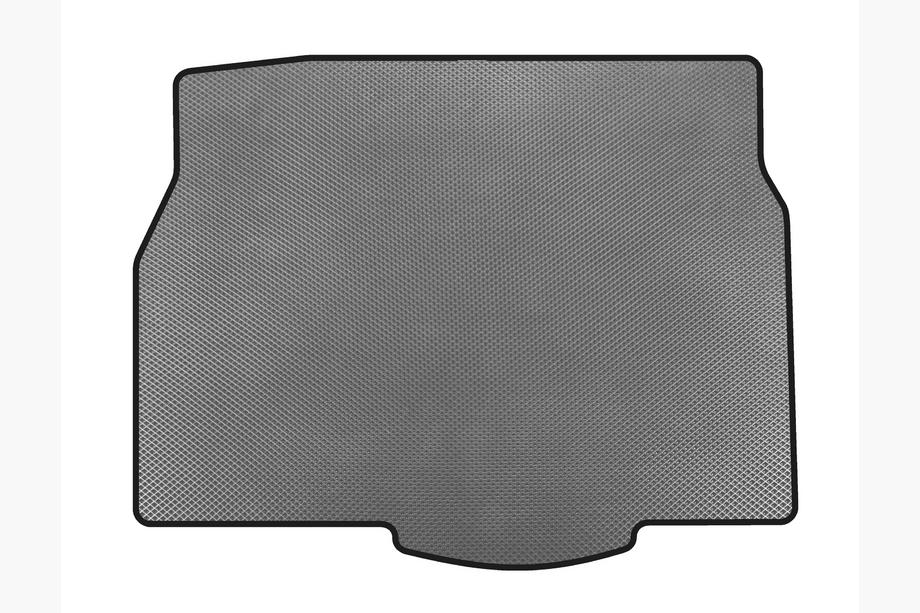 Opel Astra H 2004-2013 гг. Коврик в багажник (2007-2013, HB, 5-дверный, Серый) Image