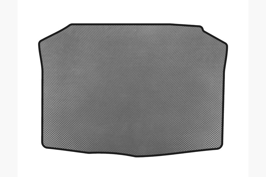 Skoda Fabia 2000-2007 гг. Коврик в багажник (HB, Серый) Image