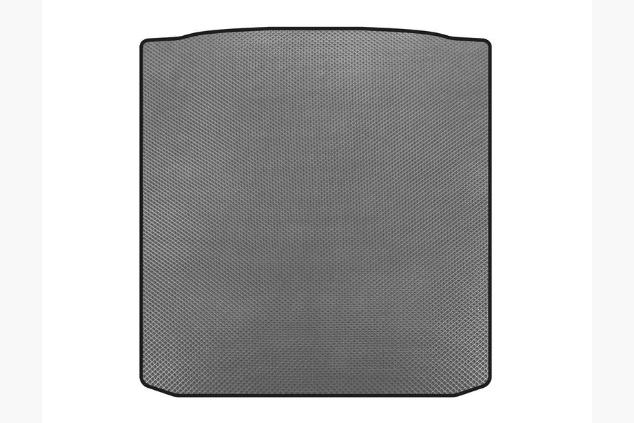 Skoda Superb 2009-2015 гг. Коврик в багажник (одинарный фальшпол, SW, Серый) Image