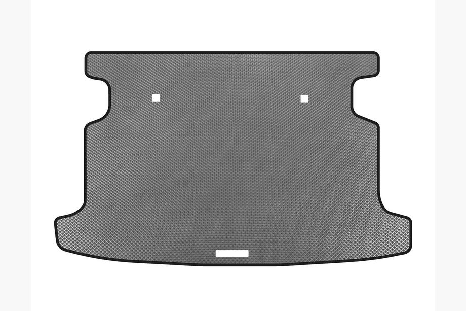 Toyota Corolla 2002-2007 гг. Коврик в багажник (HB, Серый) Image