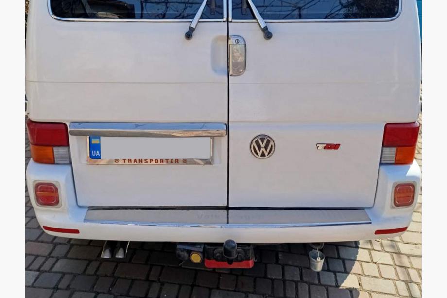 Volkswagen T4 Transporter 1990-2003 гг. Задний шильдик Tdi Оригинальный стиль, Все буквы хром Фото 6