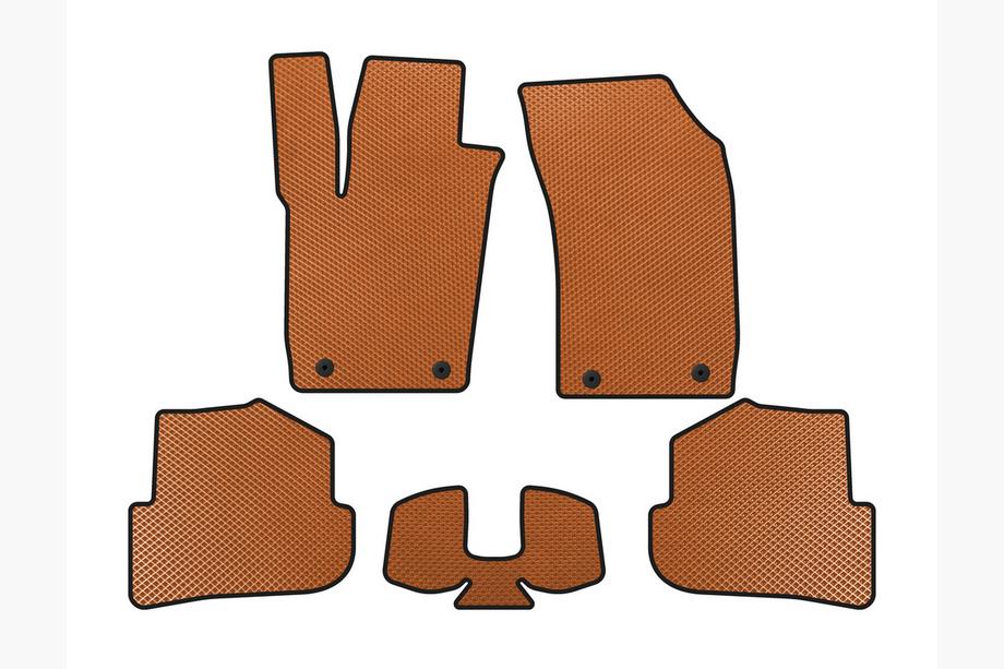 Коврики EVA (HB, 3-дверный, Оранжевый) Image