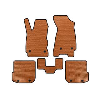 Audi A4 B5 1994-2001 рр. Коврики EVA (SW, Оранжевый)