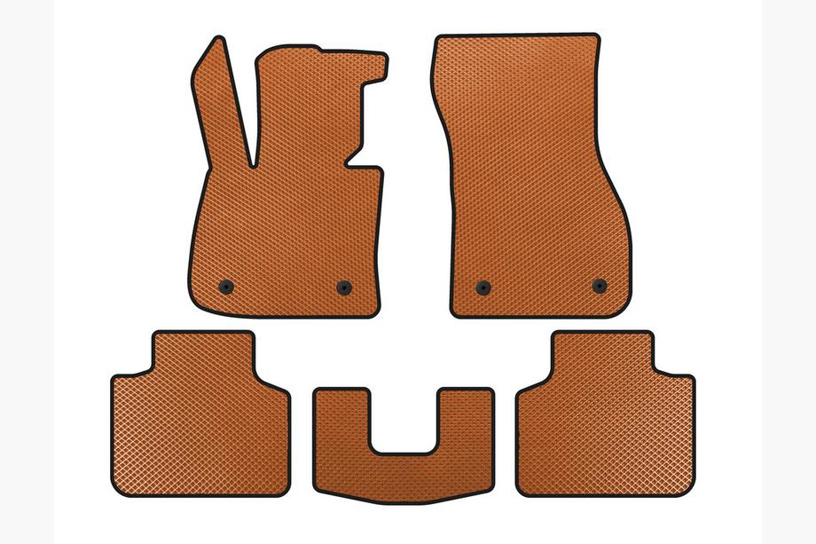 BMW 2 серия Active Tourer F45/F46 2014-2021 гг. Коврики EVA (для F45, Оранжевый) Image