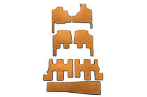 Chrysler Voyager 2001-2007 гг. Коврики EVA (для Grand Voyager, АКПП, Оранжевые) фото 1