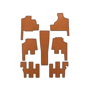 Коврики EVA (для Grand Voyager, АКПП, Оранжевые) Chrysler Voyager 2001-2007 гг. фото 3