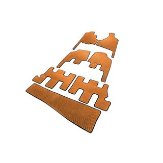 Коврики EVA (для Grand Voyager, АКПП, Оранжевые) Chrysler Voyager 2001-2007 гг. фото 2