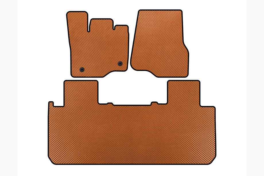 Ford F-150 2014-2021 гг. Коврики EVA (Оранжевые) Image