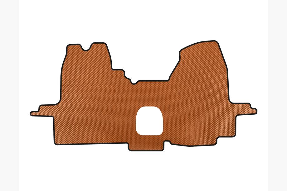 Ford Transit 2000-2014 гг. Коврики EVA (2000-2006, Оранжевые) Image