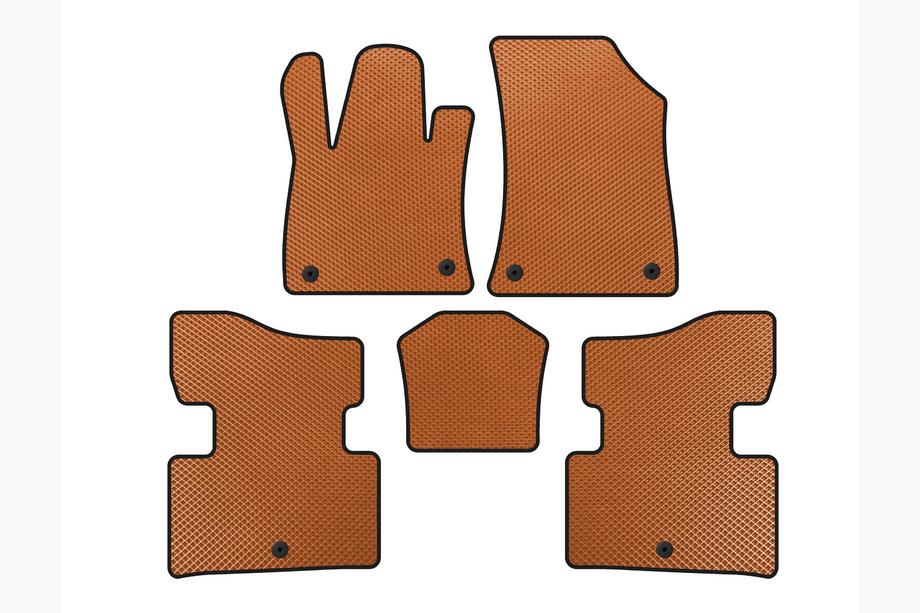 Infiniti QX50 2018- гг. Коврики EVA (Оранжевые) Image