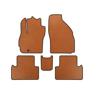 Mazda 5 2005-2009 Коврики EVA (2 ряда, 7-местный, Оранжевый)