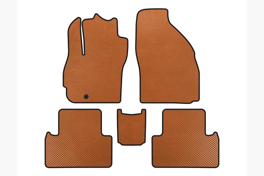 Коврики EVA (2 ряда, 7-местный, Оранжевые) Image