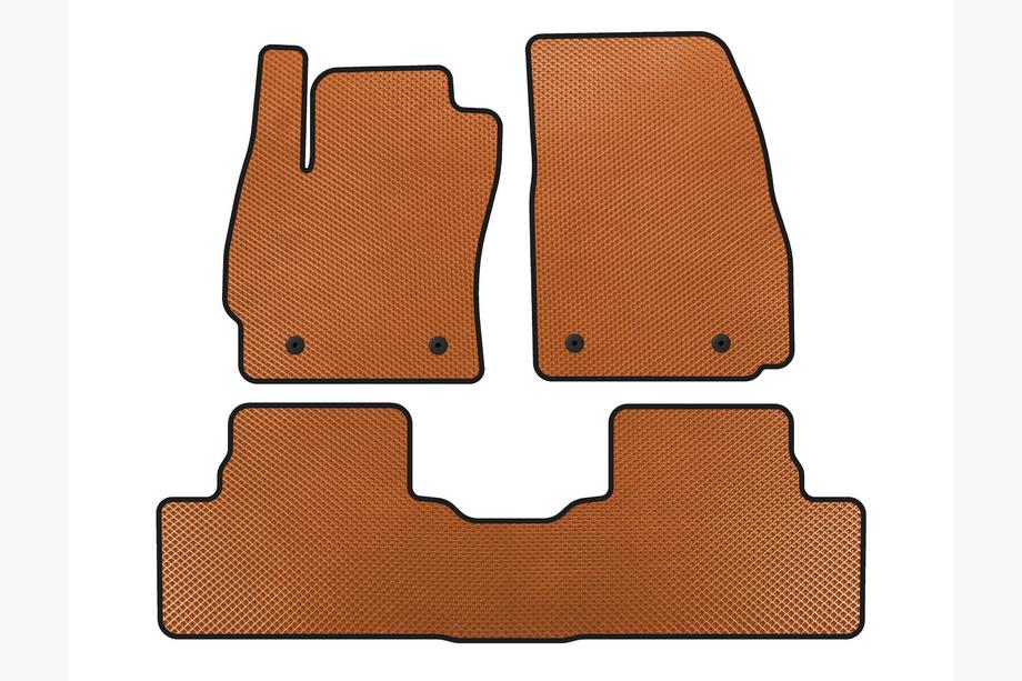 Коврики EVA (2 ряда, Оранжевые) Image