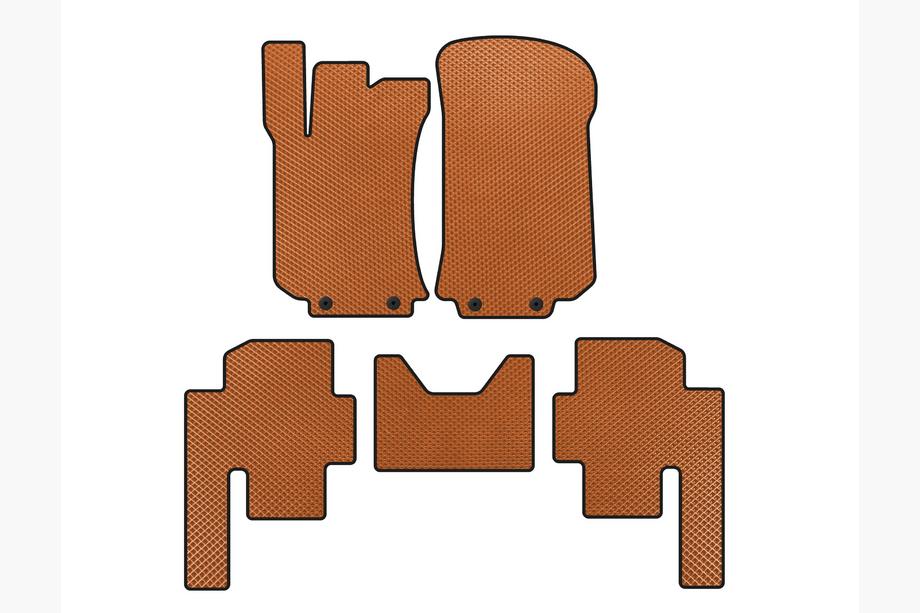 Коврики EVA (2 ряда, Оранжевые) Image