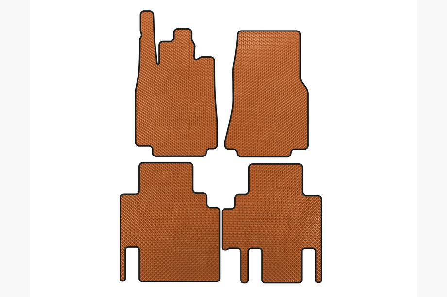 Mercedes Vaneo W414 2001-2005 гг. Коврики EVA (Оранжевые) Image