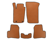 Peugeot 206 1998-2024 гг. Коврики EVA (1998-2009, Оранжевый) фото 1