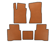 Toyota Fortuner 2006-2015 гг. Коврики EVA (Оранжевые) фото 1