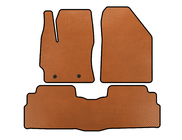 Toyota Verso 2009–2018 гг. Коврики EVA (2 ряда, 7-местный, Оранжевые) фото 1