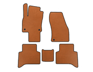 Volkswagen Touran 2015- гг. Коврики EVA (5-местный, Оранжевый) фото 1