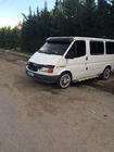Ford Transit 1991-2000 гг. Козырек на лобовое стекло (черный глянец, 5мм) фото 4
