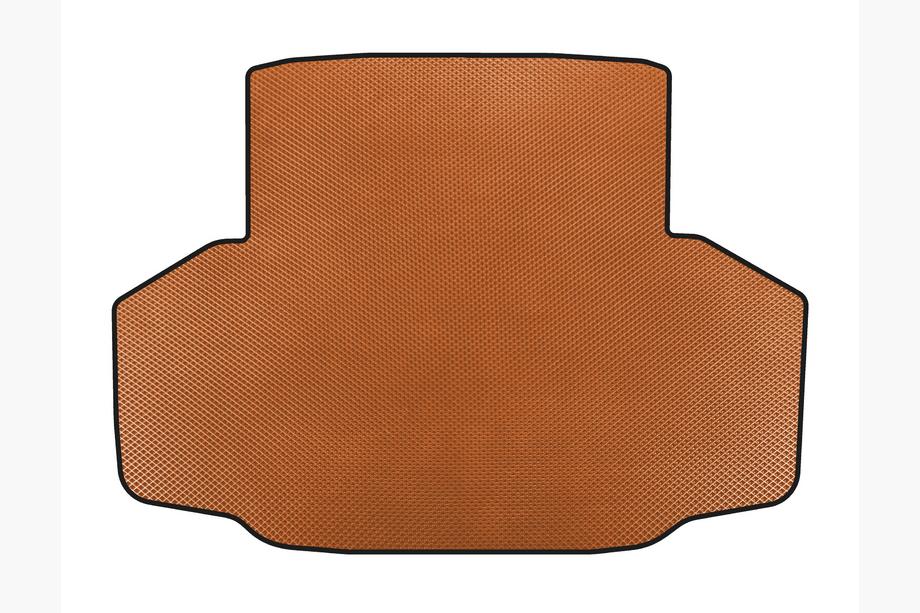 Honda Accord X 2017-2022 гг. Коврик в багажник EVA (SD, Оранжевый) Image