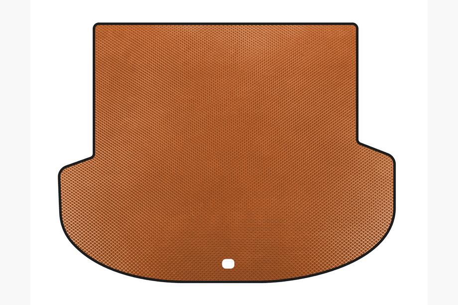 Hyundai Santa Fe 4 2018-2023 гг. Коврик в багажник EVA (2018-2020, Оранжевый) Image
