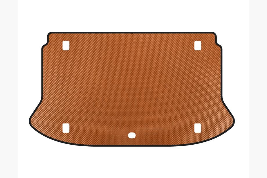 Hyundai Venue 2019- гг. Коврик в багажник EVA (Оранжевый) Image