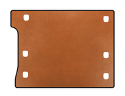 Jeep Wrangler 2018- гг. Коврик в багажник EVA (Rubicon Unlimited/5-дверный, Оранжевый) фото 1