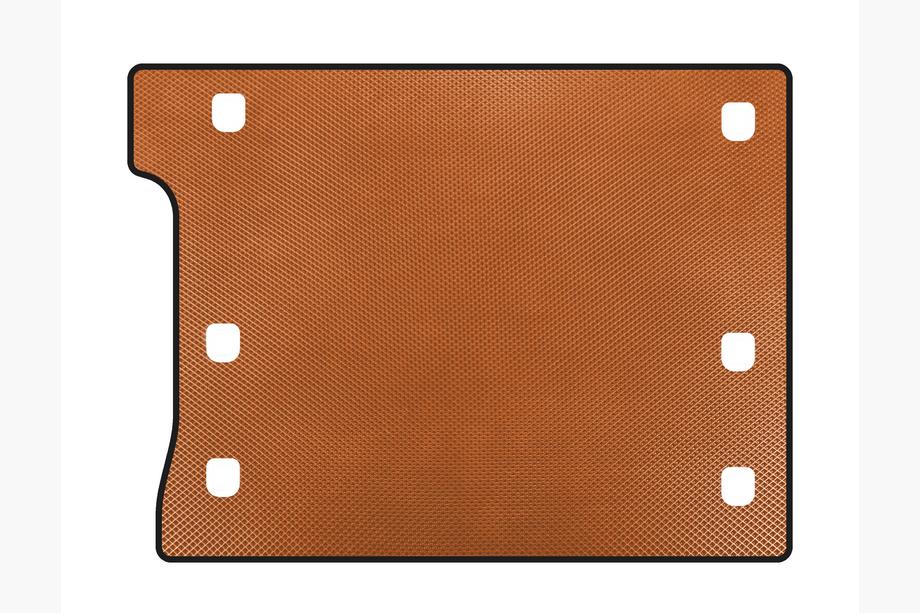 Jeep Wrangler 2018- гг. Коврик в багажник EVA (Rubicon Unlimited/5-дверный, Оранжевый) Image