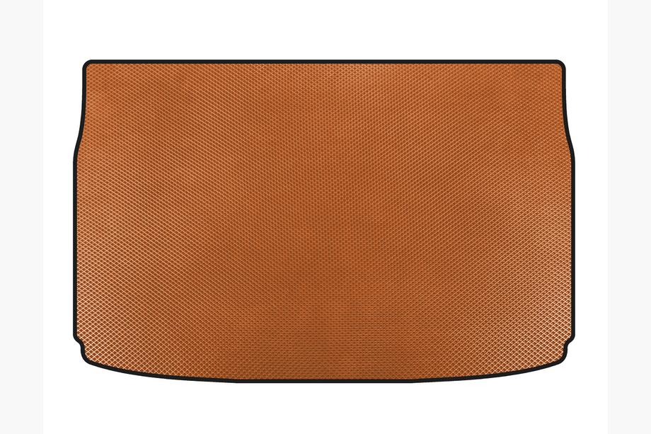 Kia Sedona 2014-2020 гг. Коврик в багажник EVA (8-местный, Оранжевый) Image