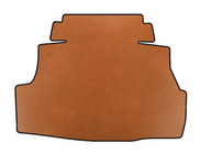 Nissan Almera N16 2000-2006 гг. Коврик в багажник EVA (SD, Оранжевый) фото 1