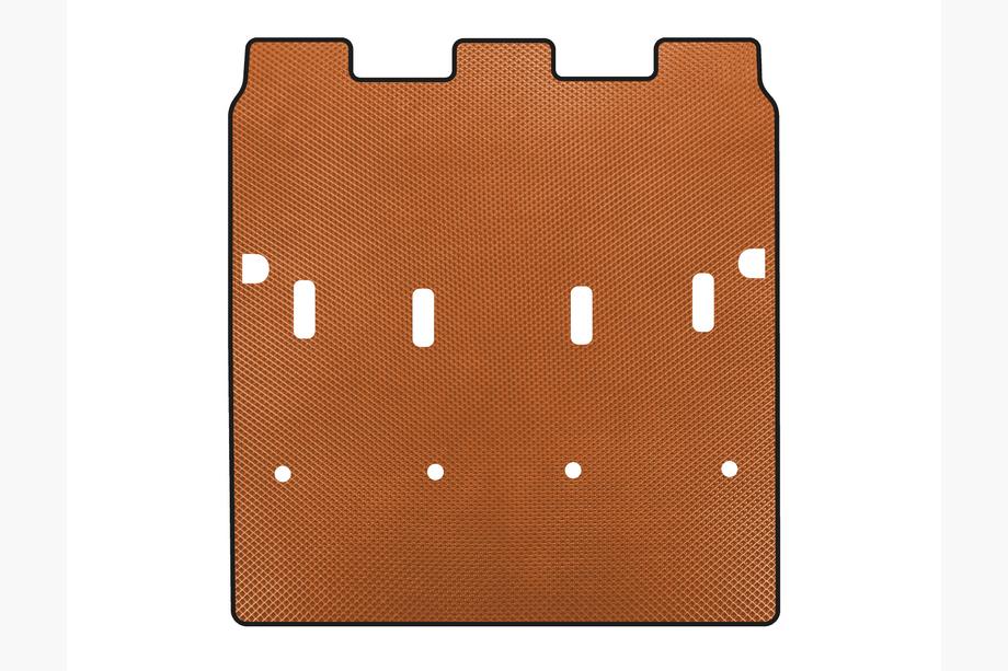 Peugeot Partner/Rifter 2019- гг. Коврик в багажник EVA (7-местный/Длинная база, Оранжевый) Image