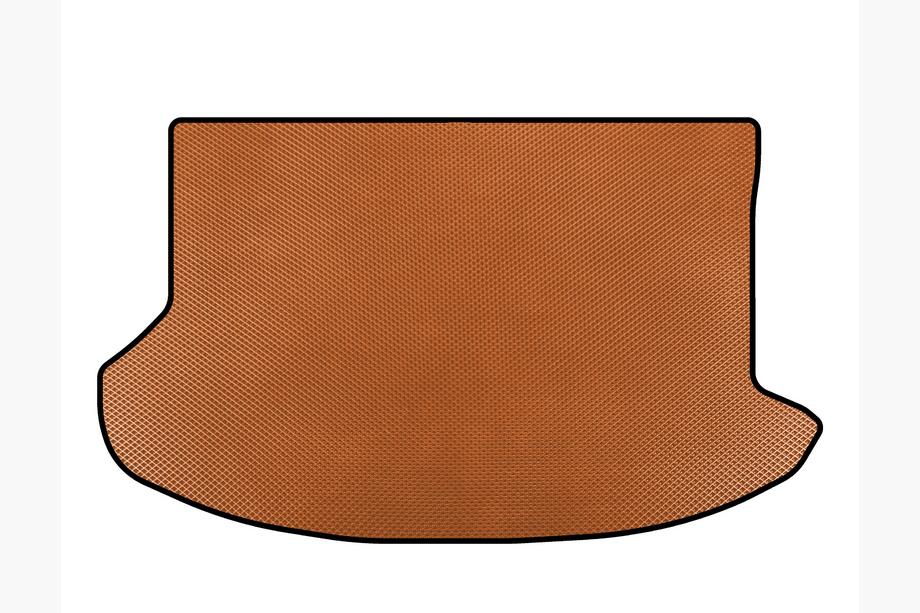 Subaru Impreza 2007-2011 гг. Коврик в багажник EVA (HB, Оранжевый) Image