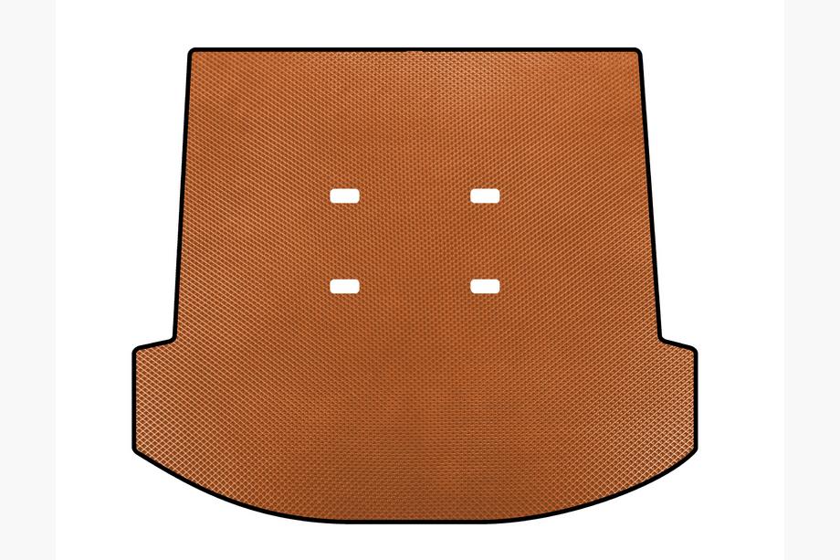 Toyota Fortuner 2006-2015 гг. Коврик в багажник EVA (Оранжевый) Image