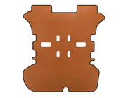 Toyota Previa 2000-2006 гг. Коврик в багажник EVA (Оранжевый) фото 1