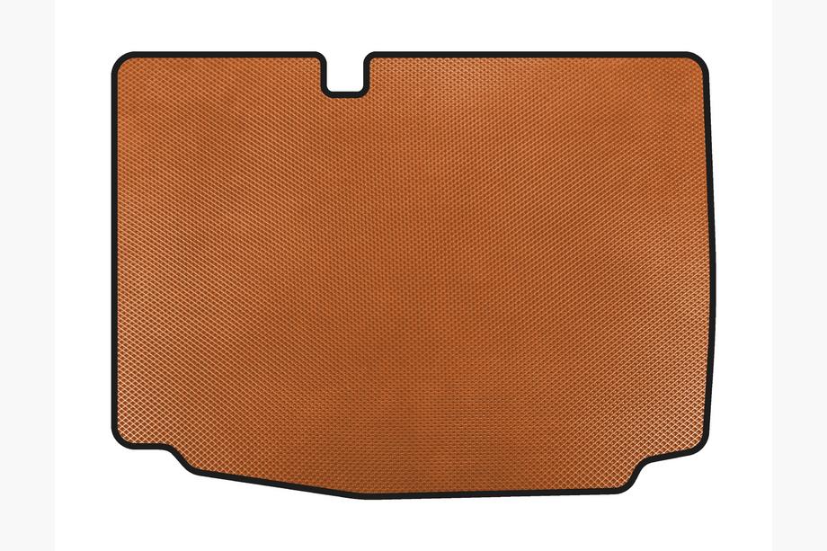 Volkswagen Polo 2010-2017 гг. Коврик в багажник EVA (HB, 3/5-дверный, Оранжевый) Image