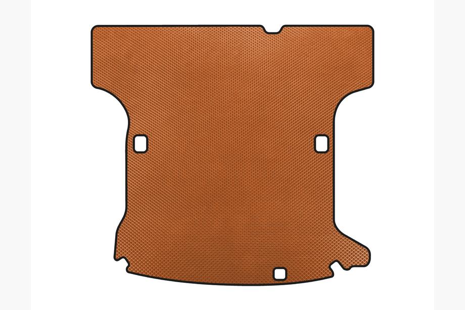 Dacia Logan I 2005-2008 гг. Коврик в багажник EVA (SW, 5-местный/Механика, До рестайлинга, Оранжевый) Image