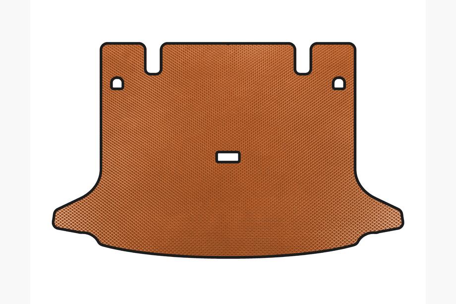 Dacia Logan I 2005-2008 гг. Коврик в багажник EVA (SW, 7-местный, Оранжевый) Image