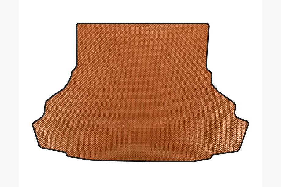 Ford Mustang 2015-2023 гг. Коврик в багажник EVA (2015-2017, Кабриолет, США, Оранжевый) Image