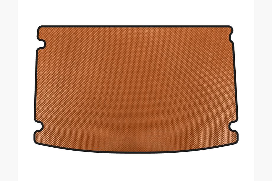 Hyundai Getz 2002- гг. Коврик в багажник (HB, 5-дверный, Оранжевый) Image