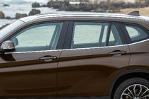 Нижние молдинги окон нержавейка (6 шт) фото 1