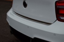 BMW 1 серия F20/F21 2011-2019 гг. Накладка на багажник нержавейка фото 7