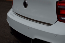 BMW 1 серия F20/F21 2011-2019 гг. Накладка на багажник нержавейка фото 7