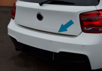 BMW 1 серия F20/F21 2011-2019 гг. Накладка на багажник нержавейка фото 3