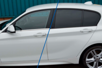 BMW 1 серия F20/F21 2011-2019 гг. Окантовка стекол нержавеющая сталь фото 12